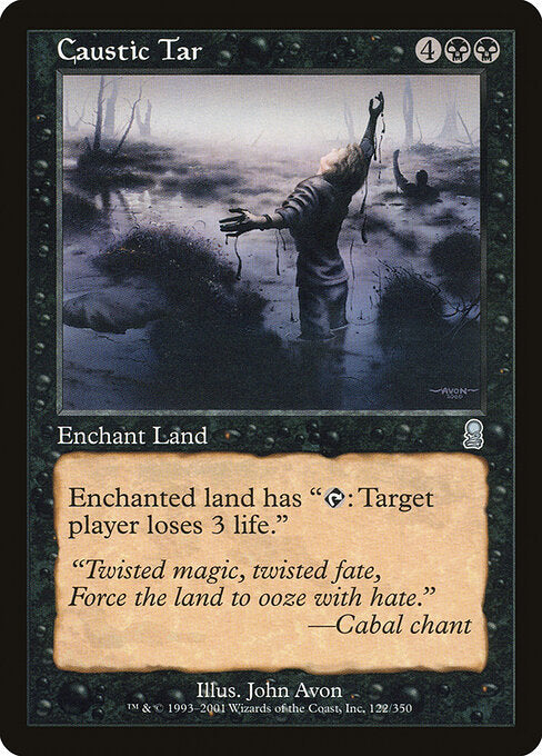 Caustic Tar (122) (Foil) - Odyssey - Game On