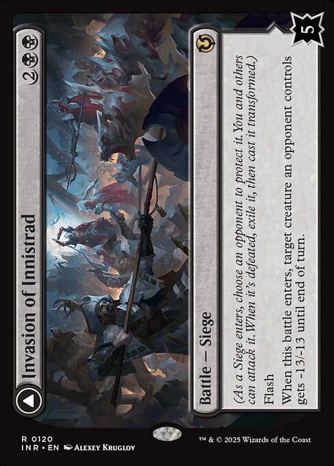 Invasion of Innistrad // Deluge of the Dead (120) (Foil) - Innistrad Remastered - Game On