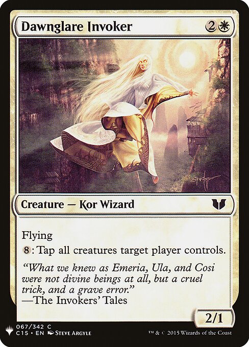 Dawnglare Invoker (C15-67) - The List - Game On