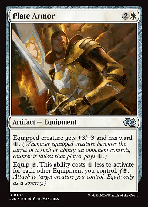 Plate Armor (100) - Foundations Jumpstart - Game On