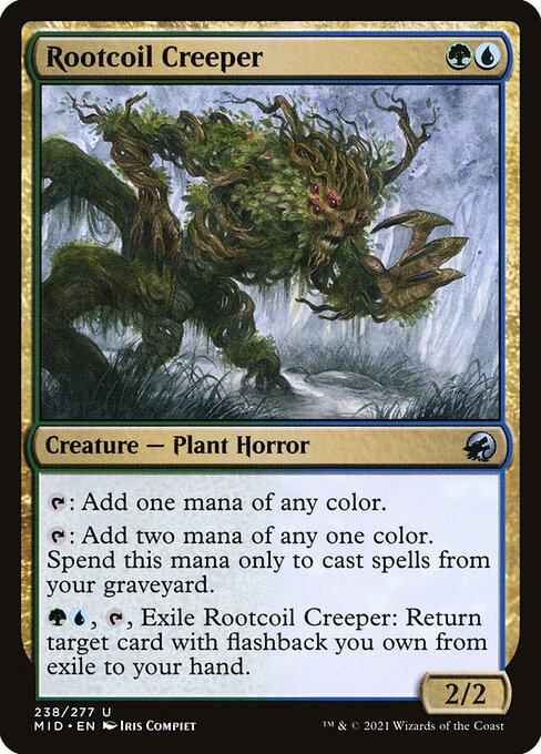 Rootcoil Creeper (238) - Innistrad: Midnight Hunt - Game On