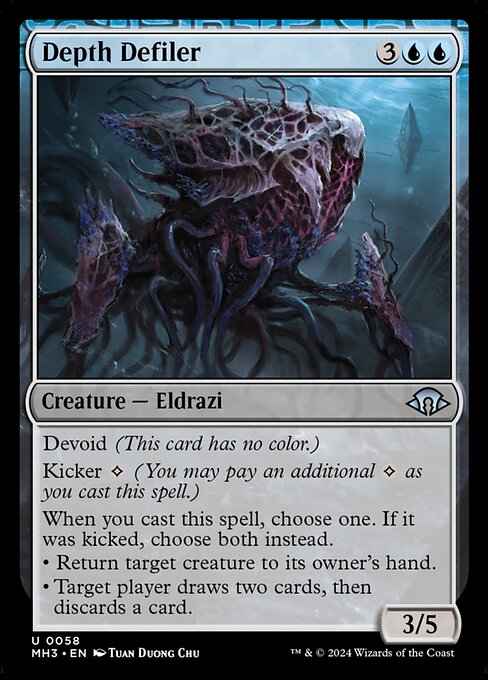 Depth Defiler (58) (Foil) - Modern Horizons 3 - Game On
