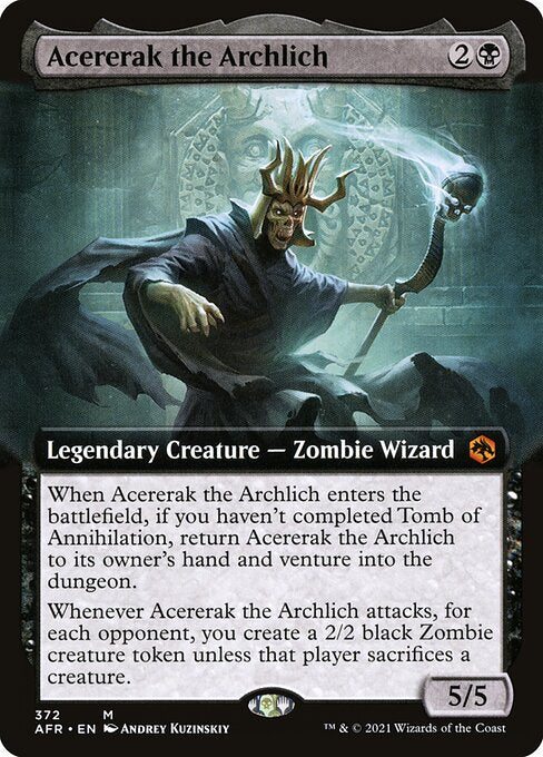 Acererak the Archlich (372) - EXTENDED ART - Adventures in the Forgotten Realms - Game On