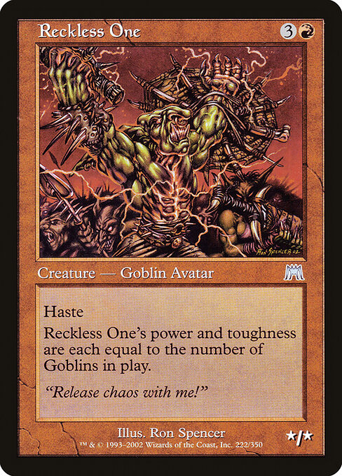 Reckless One (222) - Onslaught - Game On