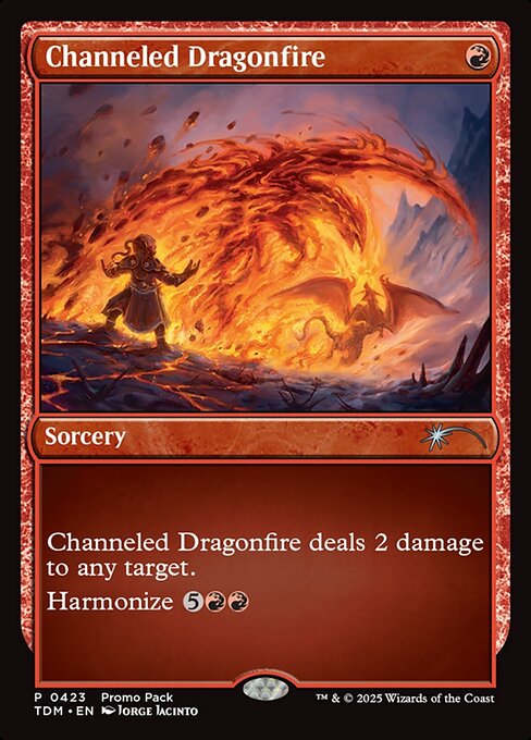 Channeled Dragonfire (423) - Tarkir: Dragonstorm - Game On