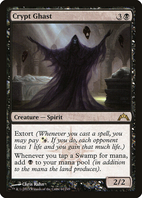 Crypt Ghast (61) (Foil) - Gatecrash - Game On