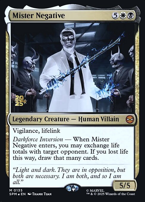 Mister Negative (135s) (Foil) - Marvel's Spider-Man Promos - Game On