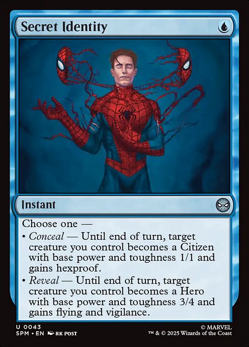 Secret Identity (43) (Foil) - Marvel's Spider-Man - Game On