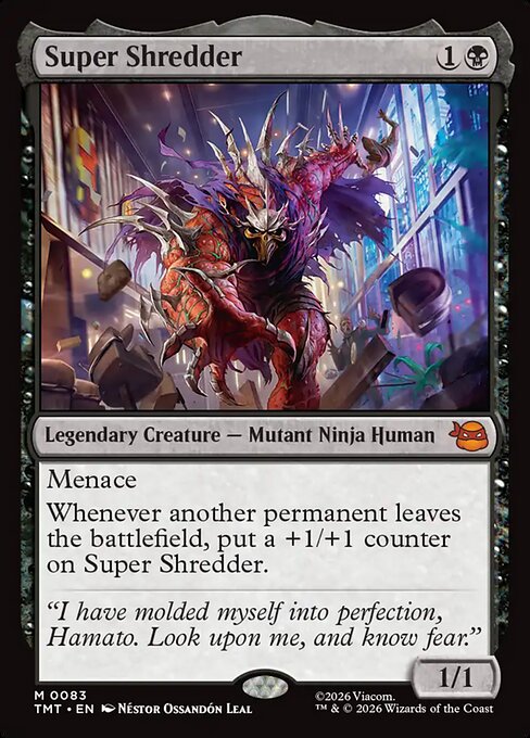 Super Shredder (83) (Foil) - Teenage Mutant Ninja Turtles - Game On