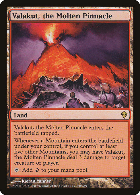 Valakut, the Molten Pinnacle (228) - Zendikar - Game On