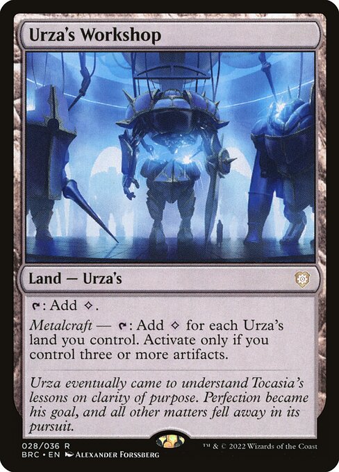 Urza's Workshop (28) - The Brothers' War Commander - Game On