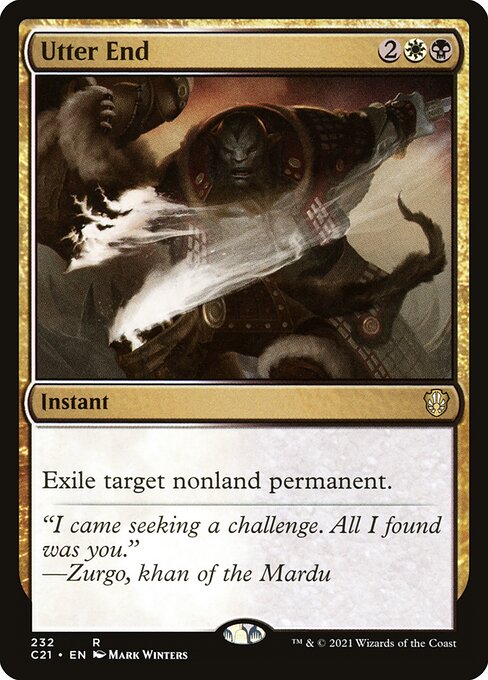 Utter End (232) - Commander 2021 - Game On