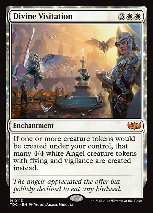 Divine Visitation (113) - Tarkir: Dragonstorm Commander - Game On