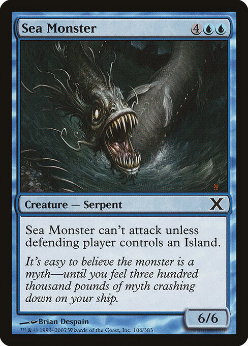 Sea Monster (106) - Tenth Edition - Game On