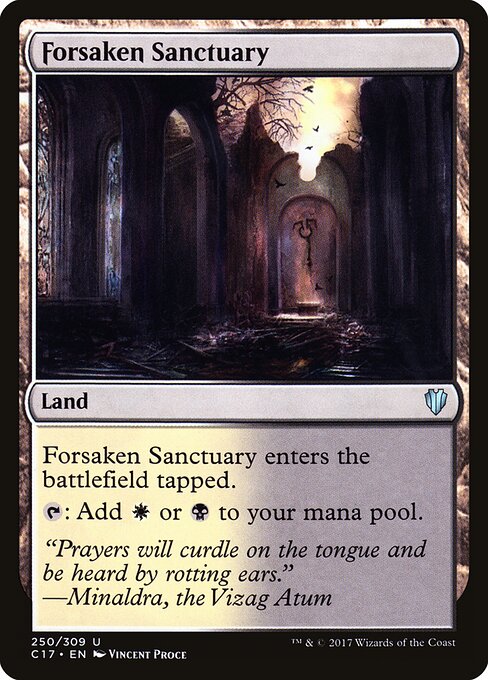 Forsaken Sanctuary (250) - Commander 2017 - Game On