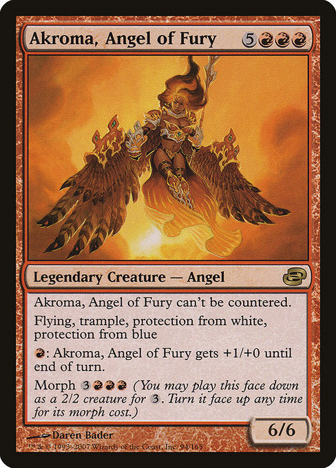 Akroma, Angel of Fury (94) - Planar Chaos - Game On