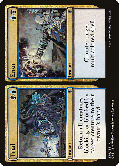 Trial // Error (239) - Commander 2016 - Game On