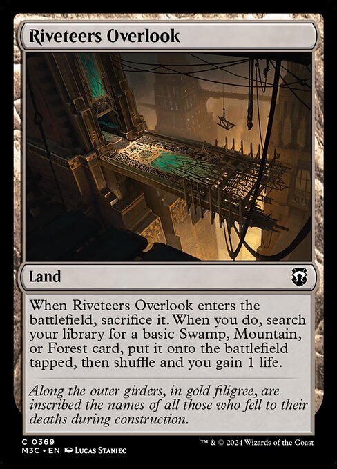 Riveteers Overlook (369) - Modern Horizons 3 Commander - Game On