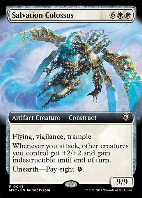 Salvation Colossus (43) - EXTENDED ART - Modern Horizons 3 Commander - Game On