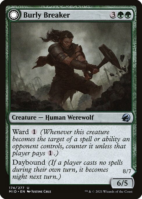 Burly Breaker // Dire-Strain Demolisher (174) - Innistrad: Midnight Hunt - Game On