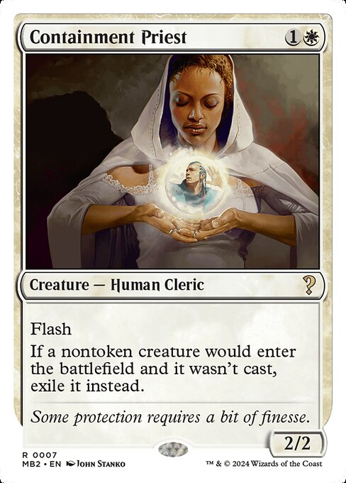Containment Priest (7) - Mystery Booster 2 - Game On