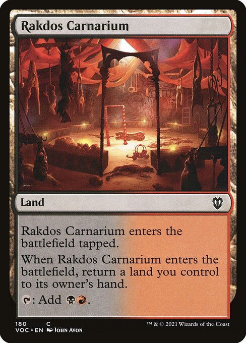 Rakdos Carnarium (180) - Crimson Vow Commander - Game On