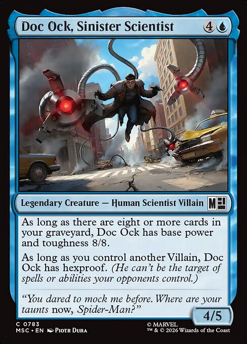 Doc Ock, Sinister Scientist (783) (Foil) - Marvel Super Heroes Commander - Game On