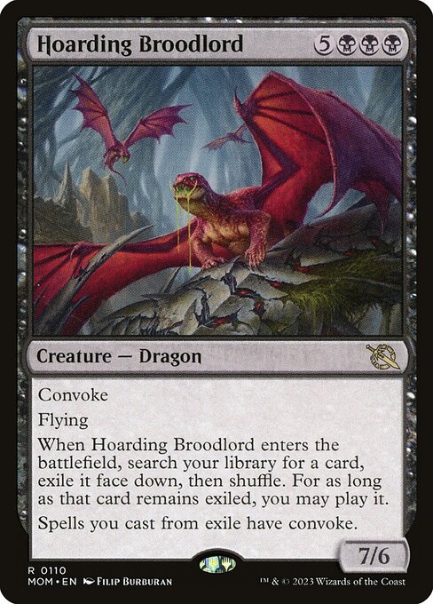 Hoarding Broodlord (110) - March of the Machine - Game On