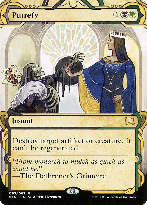 Putrefy (63) - BORDERLESS - Strixhaven Mystical Archive - Game On