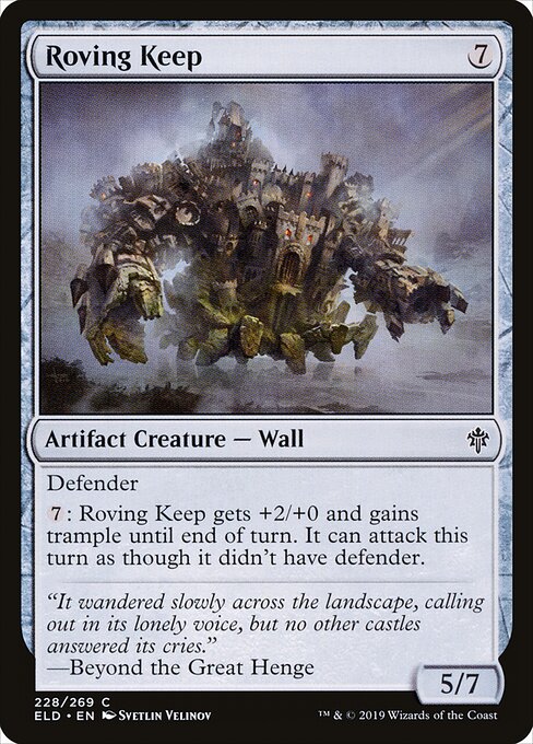 Roving Keep (228) (Foil) - Throne of Eldraine - Game On