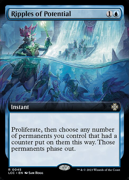 Ripples of Potential (45) - EXTENDED ART - The Lost Caverns of Ixalan Commander - Game On
