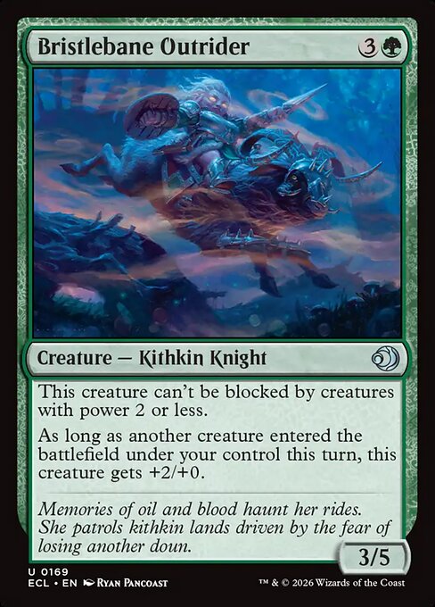 Bristlebane Outrider (169) (Foil) - Lorwyn Eclipsed - Game On