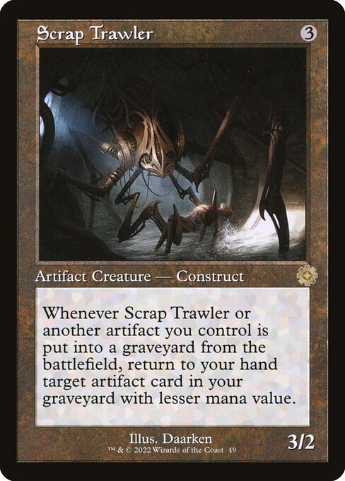 Scrap Trawler (49) (Foil) - The Brothers' War Retro Artifacts - Game On