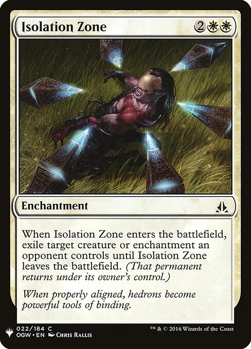 Isolation Zone (OGW-22) - The List - Game On