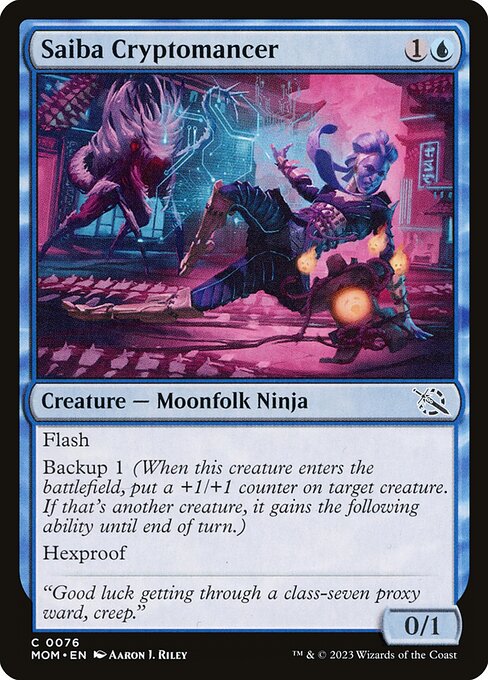 Saiba Cryptomancer (76) - March of the Machine - Game On