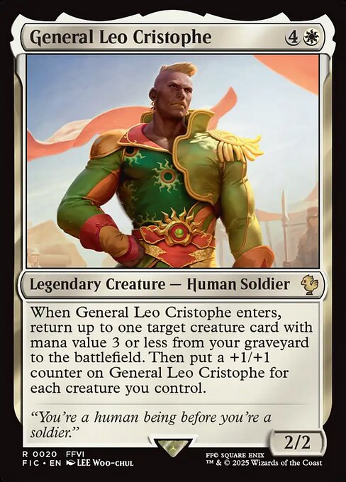 General Leo Cristophe (20) - Final Fantasy Commander - Game On