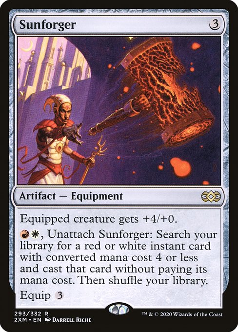 Sunforger (293) (Foil) - Double Masters - Game On