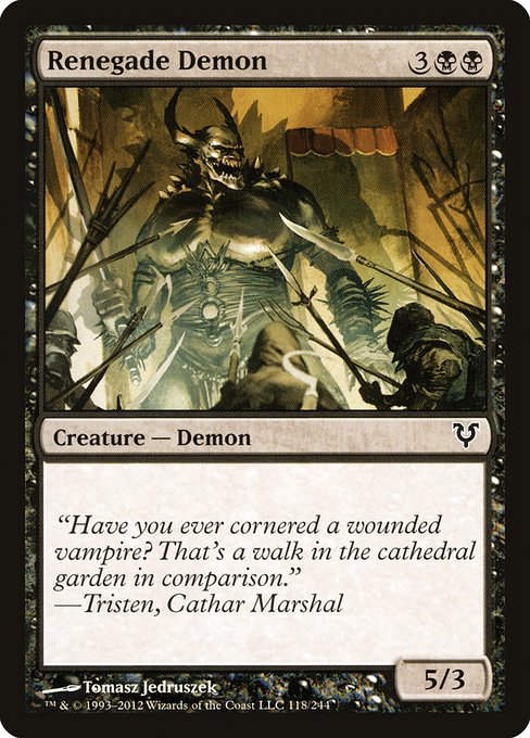 Renegade Demon (118) (Foil) - Avacyn Restored - Game On