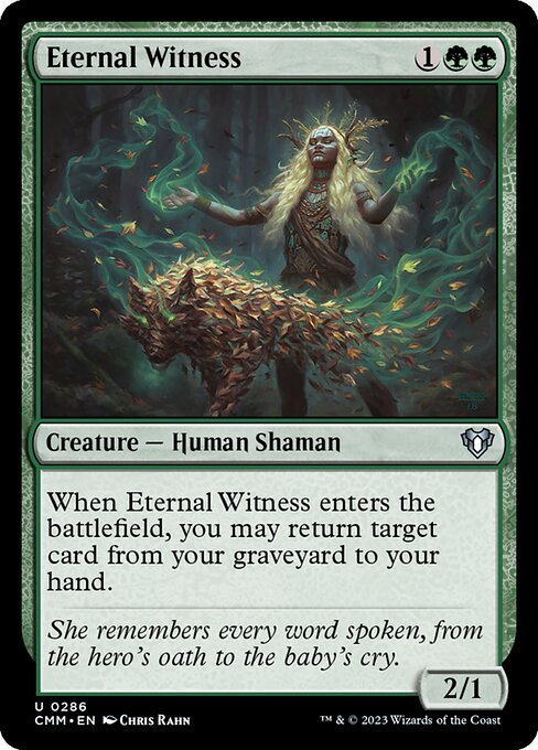 Eternal Witness (286) - Commander Masters - Game On