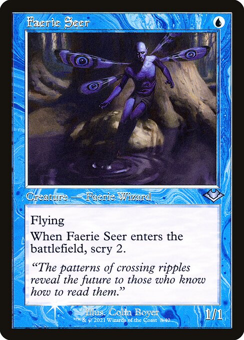 Faerie Seer (8) (Foil) - Modern Horizons 1 Timeshifts - Game On