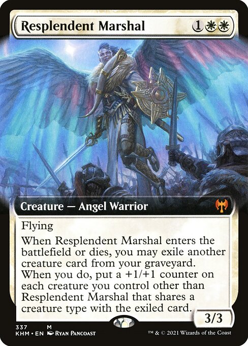 Resplendent Marshal (337) - EXTENDED ART (Foil) - Kaldheim - Game On