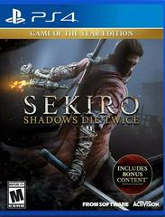 Sekiro Shadows Die Twice [Game Of The Year] - Playstation 4 (Complete In Box) - Game On