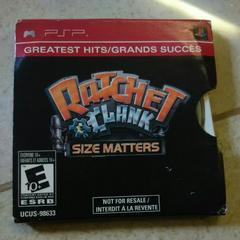 Ratchet & Clank: Size Matters [Greatest Hits Not For Resale] - PSP (Complete In Box) - Game On