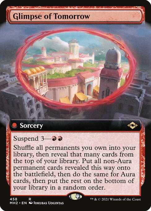 Glimpse of Tomorrow (458) - EXTENDED ART - Modern Horizons 2 - Game On