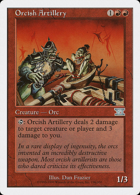 Orcish Artillery (196) - Classic Sixth Edition - Game On