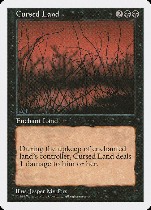 Cursed Land (152) - Fifth Edition - Game On