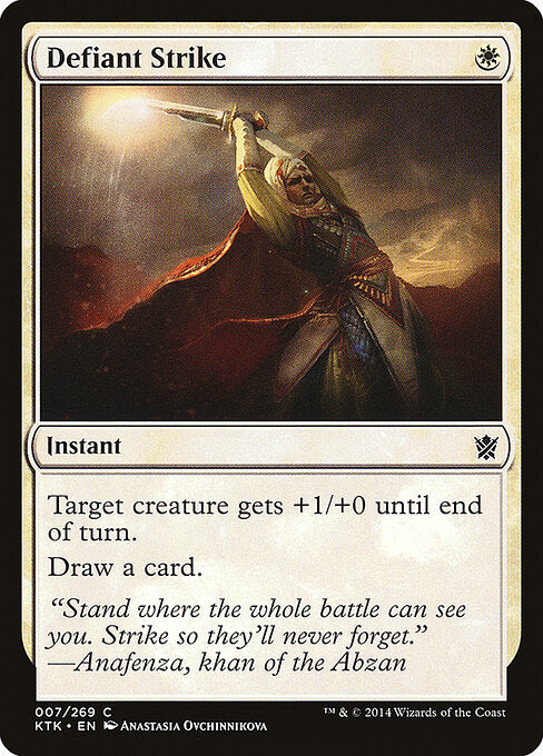 Defiant Strike (7) - Khans of Tarkir - Game On