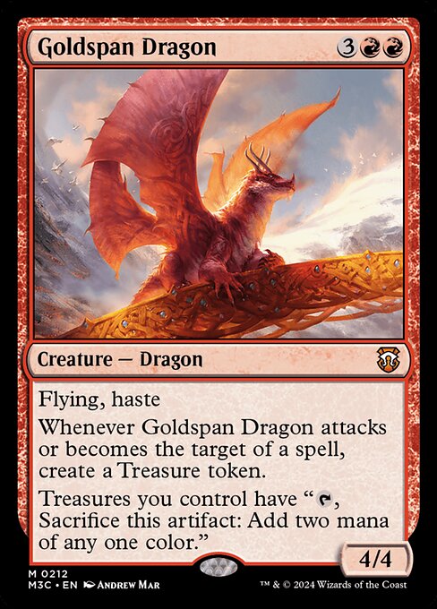 Goldspan Dragon (212) - Modern Horizons 3 Commander - Game On