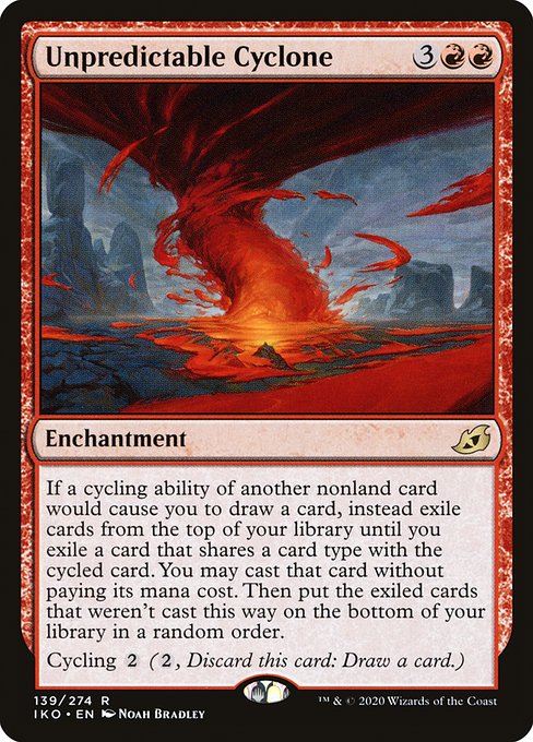 Unpredictable Cyclone (139) (Foil) - Ikoria: Lair of Behemoths - Game On