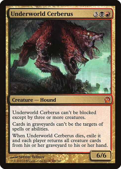 Underworld Cerberus (208) (Foil) - Theros - Game On